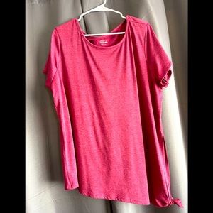 NWOT SS side tie shirt